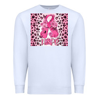 White breast cancer with boxing gloves Premium Sweatshirt - MaliasSmallBusiness