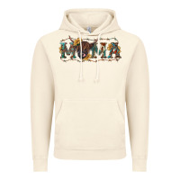 Vintage Artic Mama with highland cow Vintage Hoodie - RanaPortraitStore