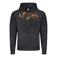 Vintage Black Mama with highland cow Vintage Hoodie - RanaPortraitStore