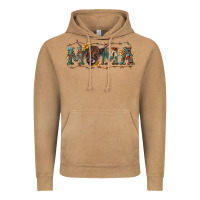 Vintage Camel Mama with highland cow Vintage Hoodie - RanaPortraitStore