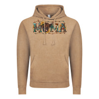 Vintage Coffee Mama with highland cow Vintage Hoodie - RanaPortraitStore