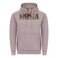 Vintage Zinc Mama with highland cow Vintage Hoodie - RanaPortraitStore