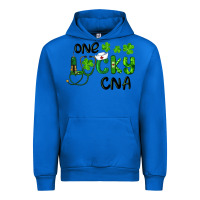 Cobalt St. Patrick's Day One Lucky Cna Urban Hoodie - RanaPortraitStore