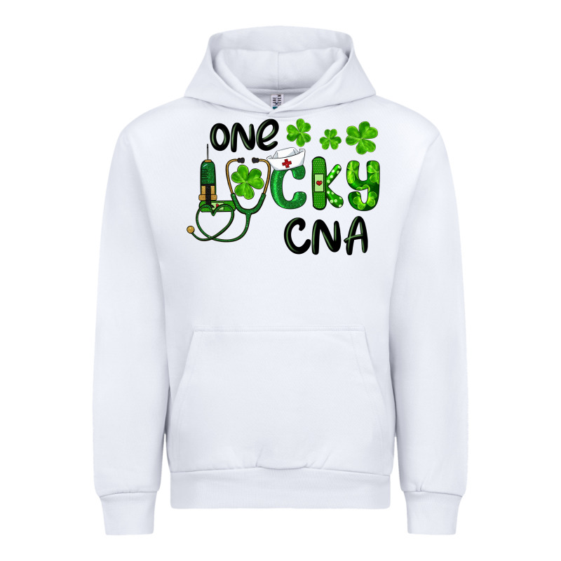 St. Patrick's Day One Lucky Cna Urban Hoodie by RanaPortraitStore | Teevron