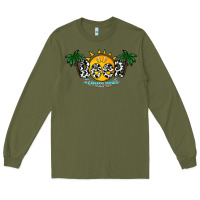 Army Green beer sunshine Long Sleeve Tee - CowhideDigitalArt