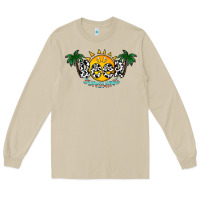 Mushroom beer sunshine Long Sleeve Tee - CowhideDigitalArt