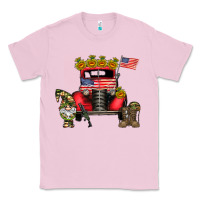 Bubblegum Pink america soldier truck Classic Tee - CowhideDigitalArt