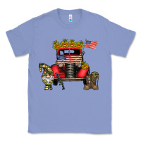 Colony Blue america soldier truck Classic Tee - CowhideDigitalArt
