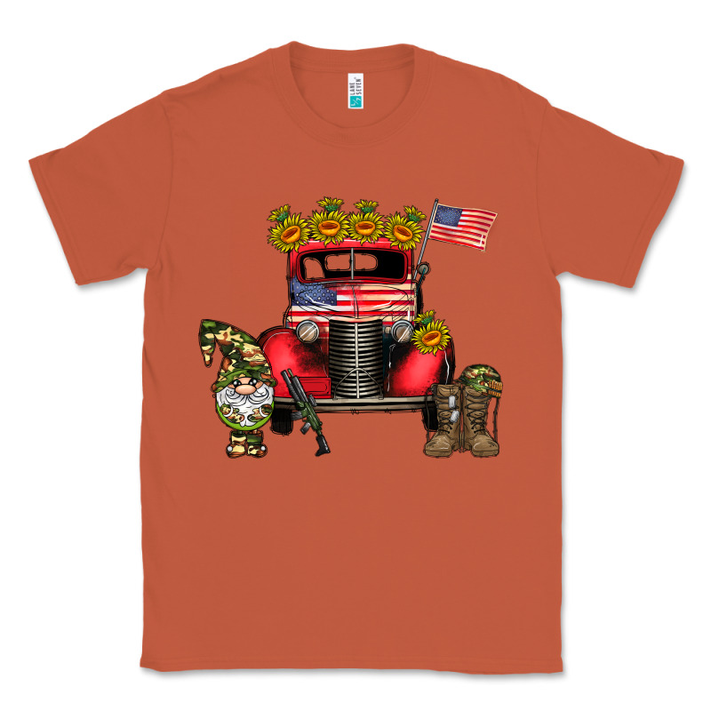 America Soldier Truck Classic Tee by CowhideDigitalArt | Teevron