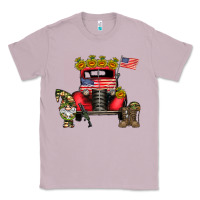Lilac america soldier truck Classic Tee - CowhideDigitalArt