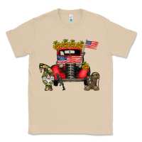 Mushroom america soldier truck Classic Tee - CowhideDigitalArt