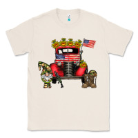 Natural america soldier truck Classic Tee - CowhideDigitalArt