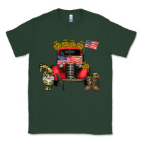 Sports Green america soldier truck Classic Tee - CowhideDigitalArt