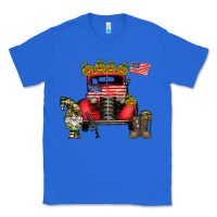 True Royal america soldier truck Classic Tee - CowhideDigitalArt