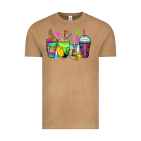 Vintage Camel nail art coffee cups Vintage Tee - Zillion Design Studio