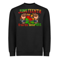 Black juneteenth free ish since 1865 Heavyweight Sweatshirt - texasbilliewilder