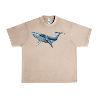 French Oak humpback whale Urban Heavy Tee - BarkalooDesign