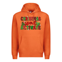Carrot christmas spirit activate Premium Hoodie - MaliasSmallBusiness
