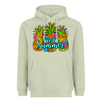 Matcha hello summer pineapple Heavyweight Hoodie - Jasminsmagicworld