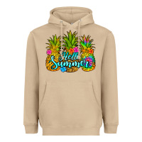 Mushroom hello summer pineapple Heavyweight Hoodie - Jasminsmagicworld