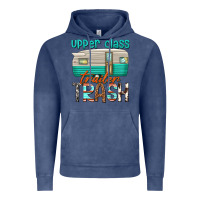 Vintage Denim upper class trailer trash Vintage Hoodie - texasbilliewilder