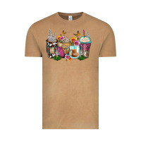 Vintage Camel floral coffee cups Vintage Tee - Zillion Design Studio