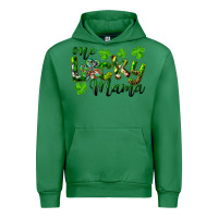 Emerald st. patrick's day one lucky mama Urban Hoodie - RanaPortraitStore