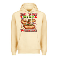 Pina Colada hot dogs are my valentine Premium Hoodie - AdoDesignShop