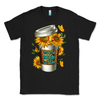 Black Mama Needs Coffee Cup Classic Tee - FaDigitalArtStudio