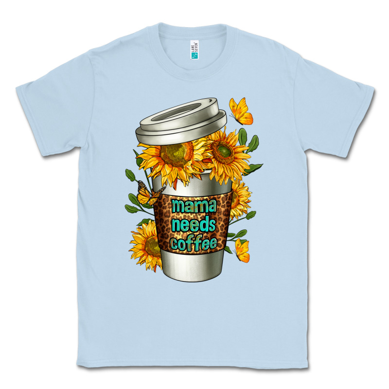 Mama Needs Coffee Cup Classic Tee by FaDigitalArtStudio | Teevron
