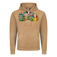 Vintage Camel western cow coffee cup Vintage Hoodie - texasbilliewilder