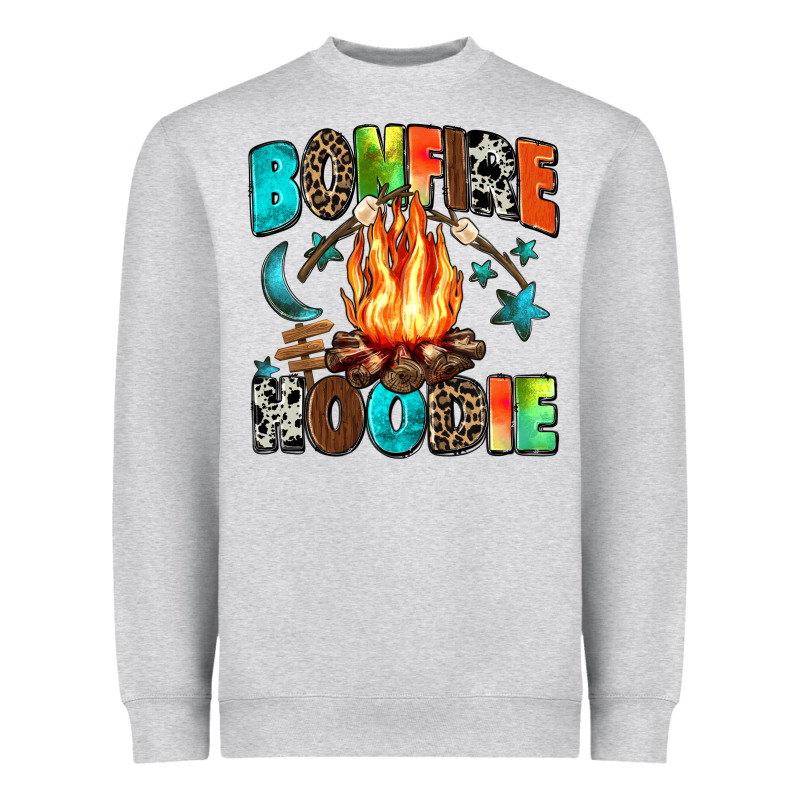 Bonfire Heavyweight Sweatshirt by Zillion Design Studio | Teevron