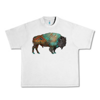 Lunar Rock aztec bison Urban Heavy Tee - RanaPortraitStore