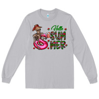 Moon Dust hello summer Long Sleeve Tee - CowhideDigitalArt
