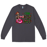 Smoke hello summer Long Sleeve Tee - CowhideDigitalArt