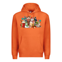 Carrot christmas coffee Premium Hoodie - MaliasSmallBusiness