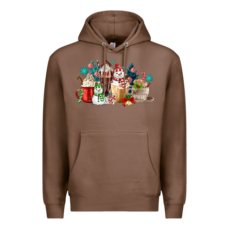 Christmas Coffee Premium Hoodie by MaliasSmallBusiness | Teevron