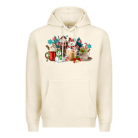 Tofu christmas coffee Premium Hoodie - MaliasSmallBusiness
