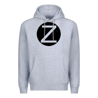 Heather Grey zeerba logo redimension v2 Premium Hoodie - chombo