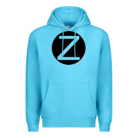 Ocean Blue zeerba logo redimension v2 Premium Hoodie - chombo
