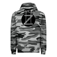 Slate Camo zeerba logo redimension v2 Premium Hoodie - chombo