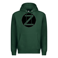 Sports Green zeerba logo redimension v2 Premium Hoodie - chombo
