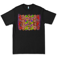 Black mardi gras crawfish brushstrokes Premium Tee - Artiststas
