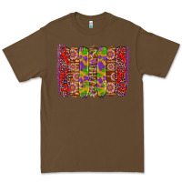 Cacao mardi gras crawfish brushstrokes Premium Tee - Artiststas