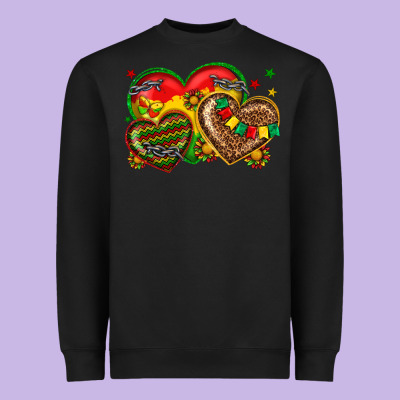 Heavyweight Sweatshirt juneteenth heart