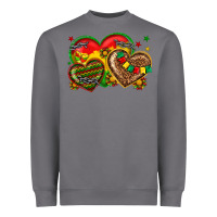 Storm juneteenth heart Heavyweight Sweatshirt - texasbilliewilder