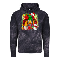Cloud Black christmas gnome truck Vintage Hoodie - Zillion Design Studio