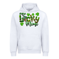 White st. patrick's day one lucky mimi Urban Hoodie - RanaPortraitStore