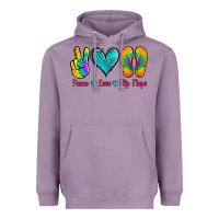 Lavender peace love flips flops Heavyweight Hoodie - Jasminsmagicworld