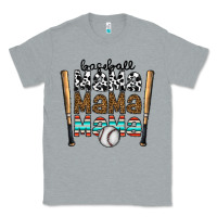 Heather Grey baseball mama mama mama Classic Tee - CowhideDigitalArt